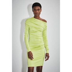 ET OCHS Freya Twist Mini Dress Firefly Womens Size 4